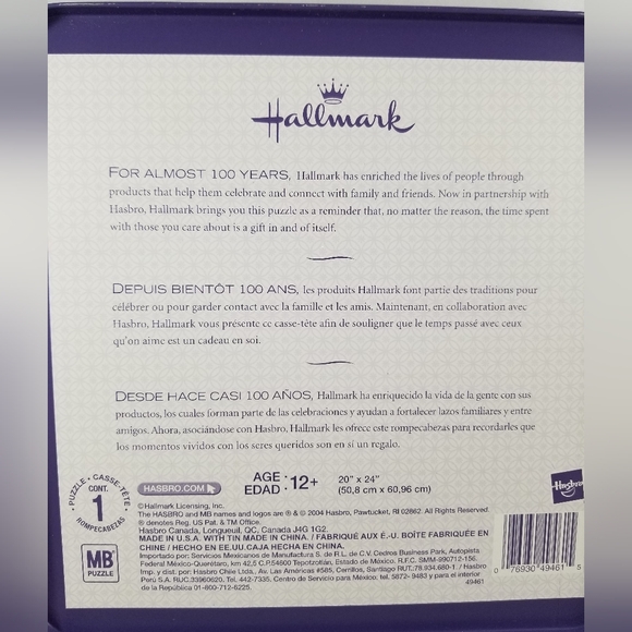 Hallmark Jigsaw Puzzle Lazy Afternoon Tin 1000 Pieces Adirondack Boats Yacht - Picture 7 of 10